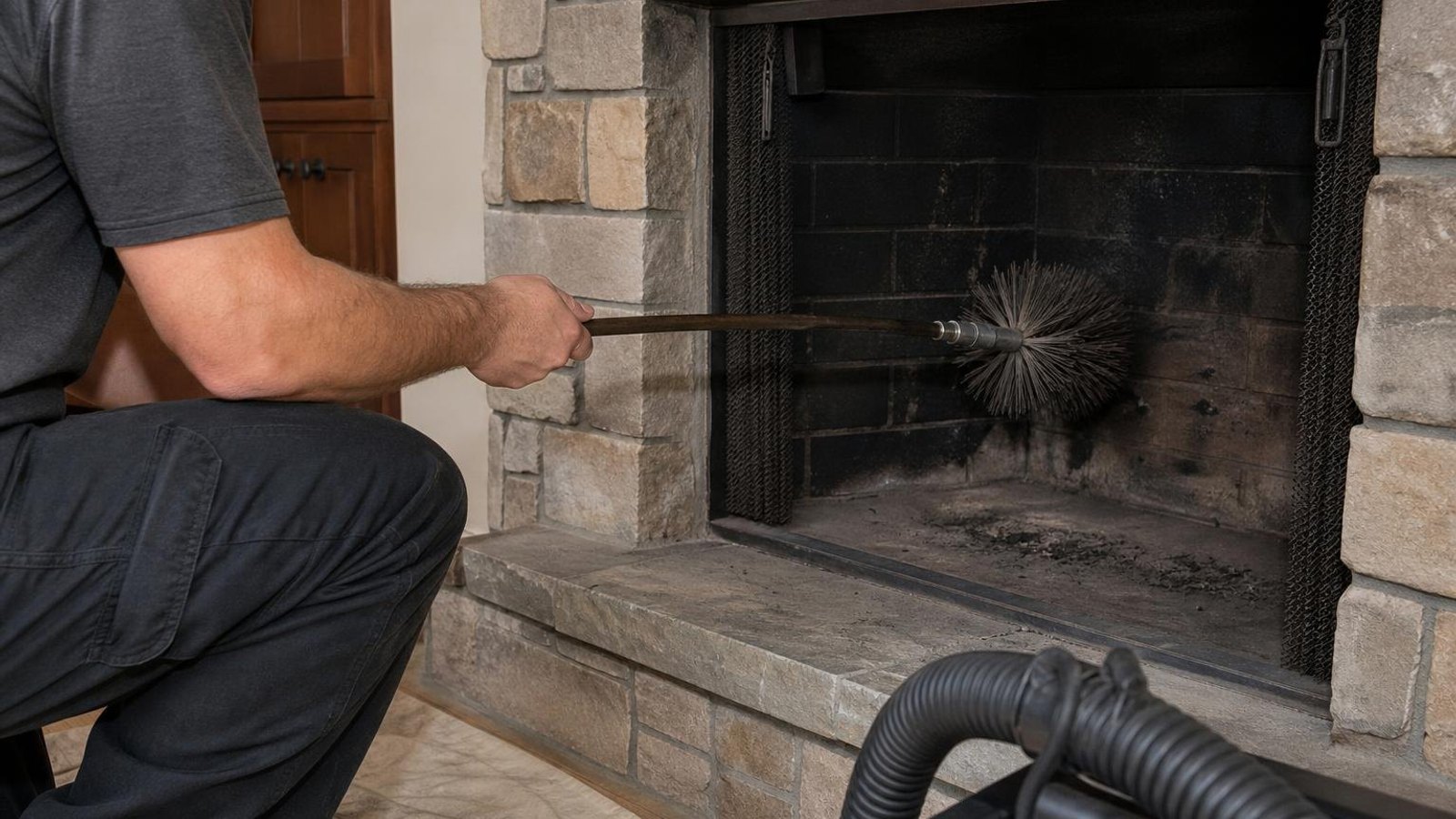 Practical chimney sweep & inspection in Northbrook